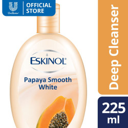 Eskinol Deep Cleanser Papaya Smooth White 225ML