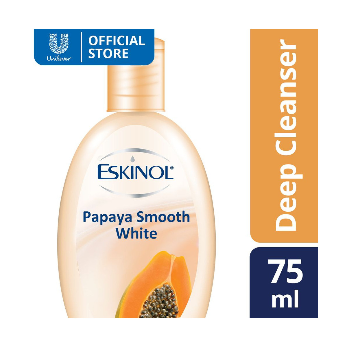 Eskinol Deep Cleanser Papaya Smooth White 75ML
