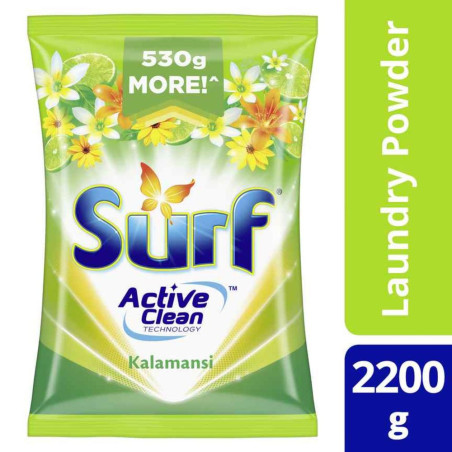 Surf Kalamansi Laundry Powder Detergent 2.2KG Pouch