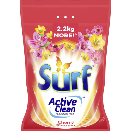 Surf Cherry Blossom Laundry Powder Detergent 7.5KG Pouch