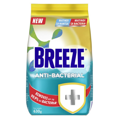 Breeze Powder Detergent Anti-Bacterial 630G Pouch