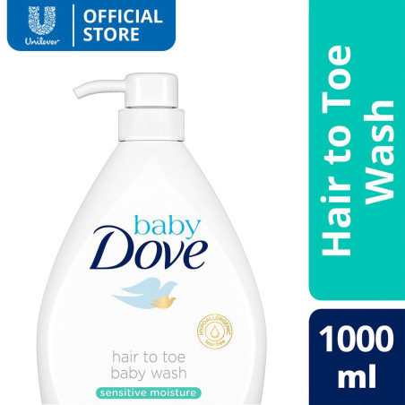 Baby Dove Hair to Toe Wash Sensitive Moisture 1L