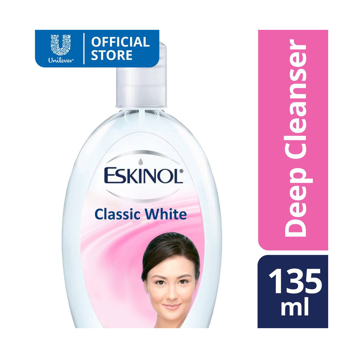 Eskinol Deep Cleanser Classic White 135ML