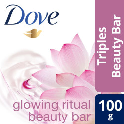 Dove Bar Glowing Lotus 100G 3x