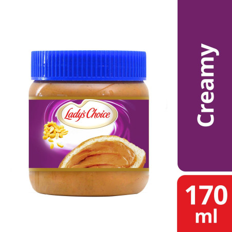 Lady's Choice Creamy Peanut Butter 170G