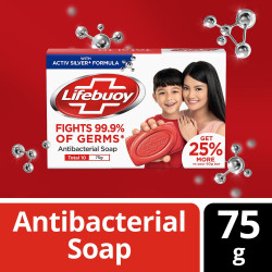 Lifebuoy Antibacterial Soap Total 10 75g