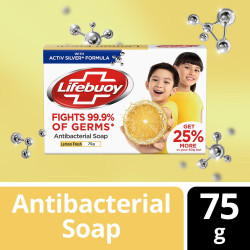 Lifebuoy Antibacterial Soap Lemon Fresh 75g