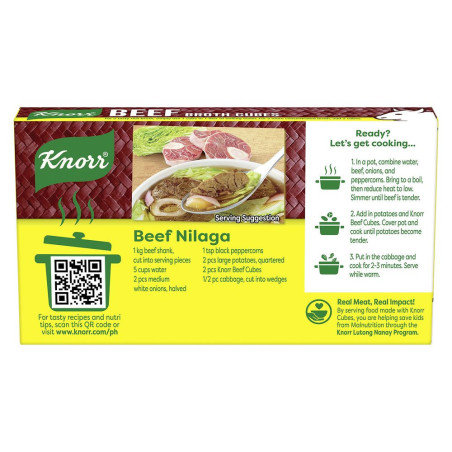 Knorr Cubes Pantry Beef 60G