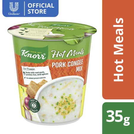 Knorr Hot Meals Instant Pork Congee 35G