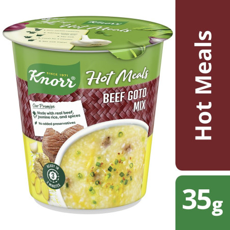 Knorr Hot Meals Instant Beef Goto 35G