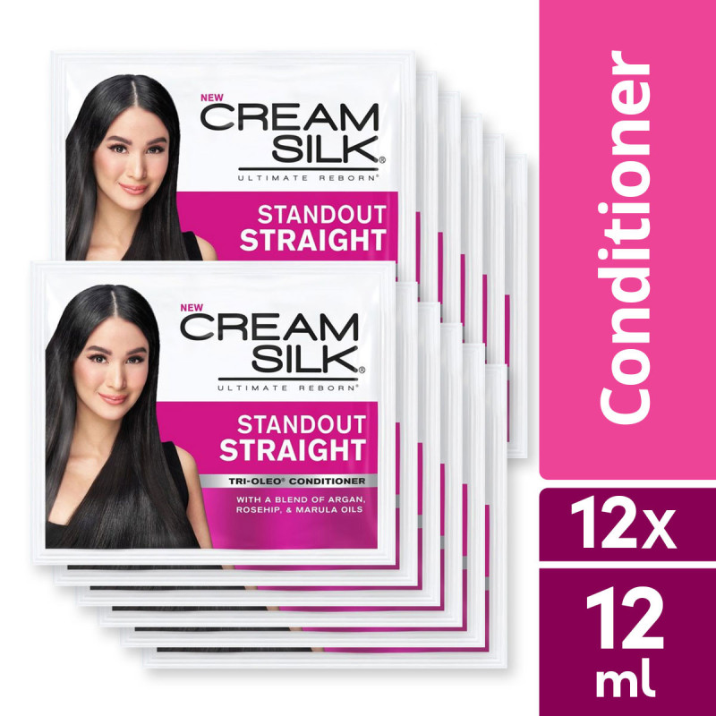 [BUNDLE OF 12] Cream Silk Conditioner Standout Straight 12ML