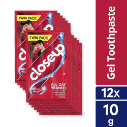 [BUNDLE OF 12] Close Up Anti-Bacterial Toothpaste Red Hot...