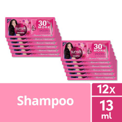 [BUNDLE OF 12] Sunsilk Shampoo Smooth & Manageable 13ML