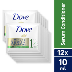 [BUNDLE OF 12] Dove 1 Minute Serum Conditioner Hair Fall...
