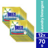 [BUNDLE OF 12] Breeze Anti-Bacterial Powder Detergent 60G Sachet