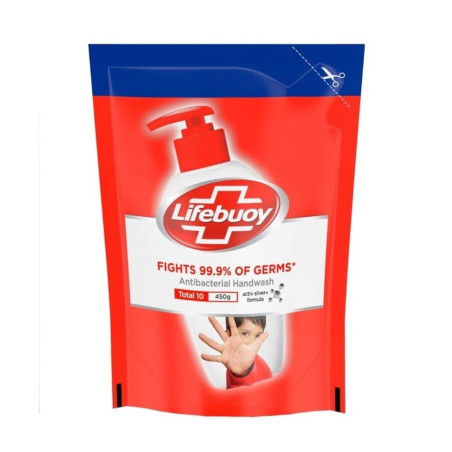 Lifebuoy Antibacterial Bodywash Refill Total 10 450ml