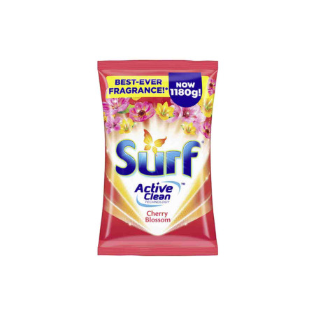 Surf Cherry Blossom Laundry Powder Detergent 1.18kg Pouch