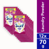 [BUNDLE OF 12] Surf Rose Fresh Laundry Powder Detergent 70g Sachet