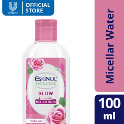 Eskinol Naturals Micellar Water Glow 100ml with Natural Rose Extracts