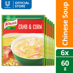 Knorr Crab And Corn Soup Mix 60g 6x