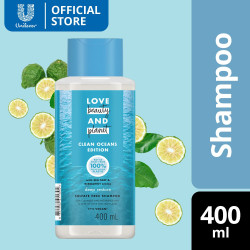 Love Beauty Planet Clean Oceans Edition Deep Detox Shampoo for Fresh Hair and Clean Scalp with Sea Salt and Bergamot 400ml