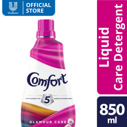 Comfort Laundry Liquid Detergent Glamour Care 850ml Bottle