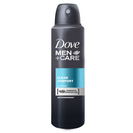 Dove Men Deodorant Spray Clean Comfort 150ml