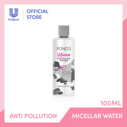 Pond's Vitamin Micellar Water Detoxifying Charcoal 100ml