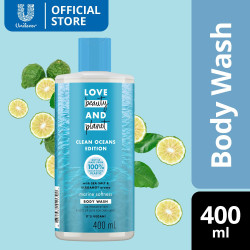 Love Beauty and Planet Sea Salt & Bergamot Body Wash Marine Softness Clean Oceans Edition 400ml