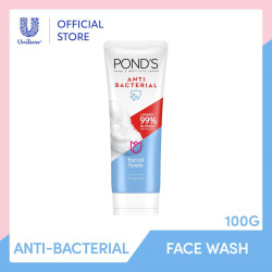 Pond's Antibacterial Facial Foam with Protect Technology, BHA and Glycerin for Acne Free Skin 100g