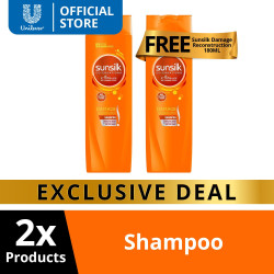 [BUNDLE OF 2] Sunsilk Shampoo Damage Reconstruction 180ML