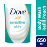 Dove Body Wash Refill Sensitive Skin 650ML