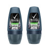 [BUNDLE OF 2] Rexona Men Deodorant Roll-On Natural Fresh Charcoal Detox 50ML