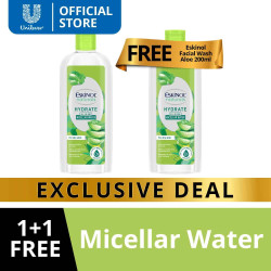 [BUY 1 TAKE 1] Eskinol Naturals Micellar Water Hydrate 200ml with Natural Aloe Extracts