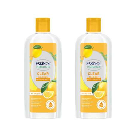 [BUY 1 TAKE 1] Eskinol Naturals Micellar Water Clear 200ml with Natural Lemon Extracts