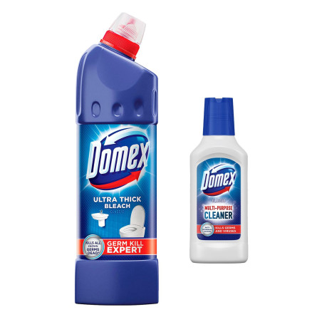 [BUY 1 TAKE 1] Domex Toilet Cleaner Classic 900ML Bottle with FREE Domex Multi-Purpose Cleaner Classic 250ML Bottle