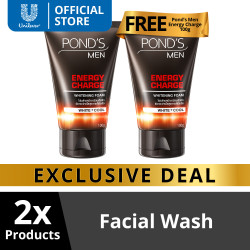 [BUY 1 TAKE 1] Pond's Men Facial Wash Energy Charge 100G