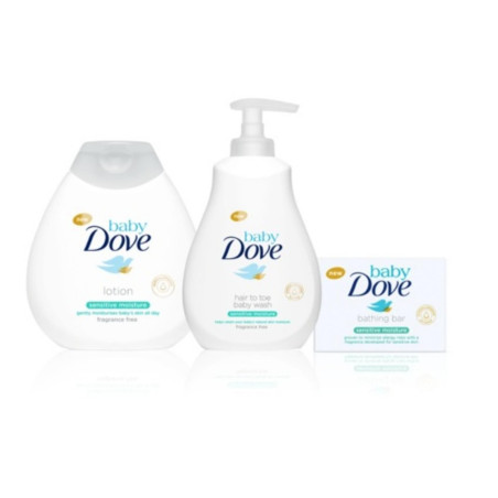 Baby Dove Hair To Toe Wash Sensitive Moisture 400ML
