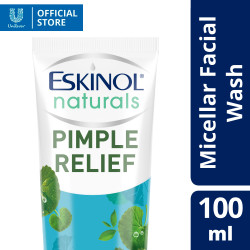 Eskinol Naturals Micellar Facial Wash Pimple Relief 200ML with Cica and Green Tea Extracts
