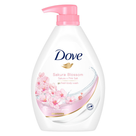 Dove Go Fresh Body Wash Sakura Blossom 1000g