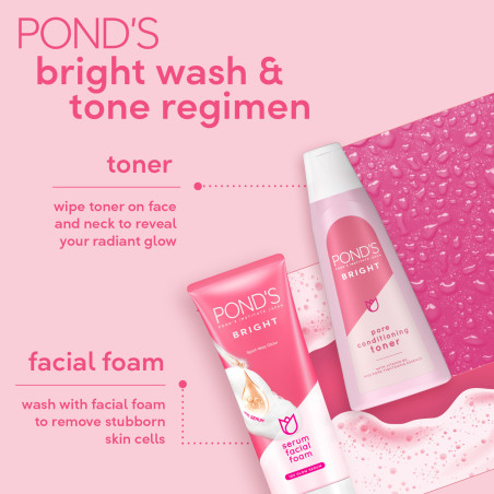 POND's Bright Skin Brightening Pore Conditioning Toner for Oily Skin 100ml