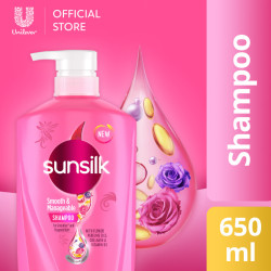 NEW Sunsilk Shampoo Smooth & Manageable 650ML