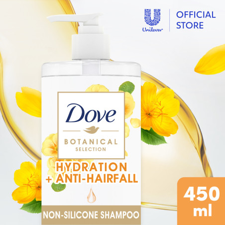 DOVE Botanical Anti Hair Fall Shampoo Silicone Free Primrose 450ml