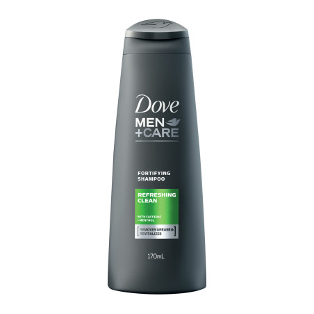 Dove Men+Care Shampoo Refreshing Clean 170ML
