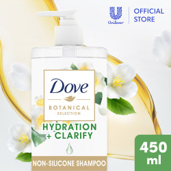 DOVE Botanical Silicone Free Shampoo for Fresh Hair...