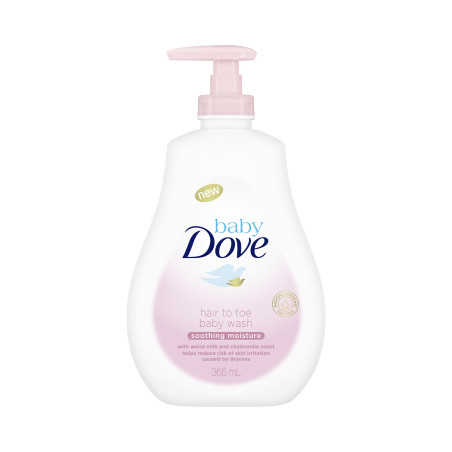 Baby Dove Head to Toe Body Wash Soothing Moisture 365ML