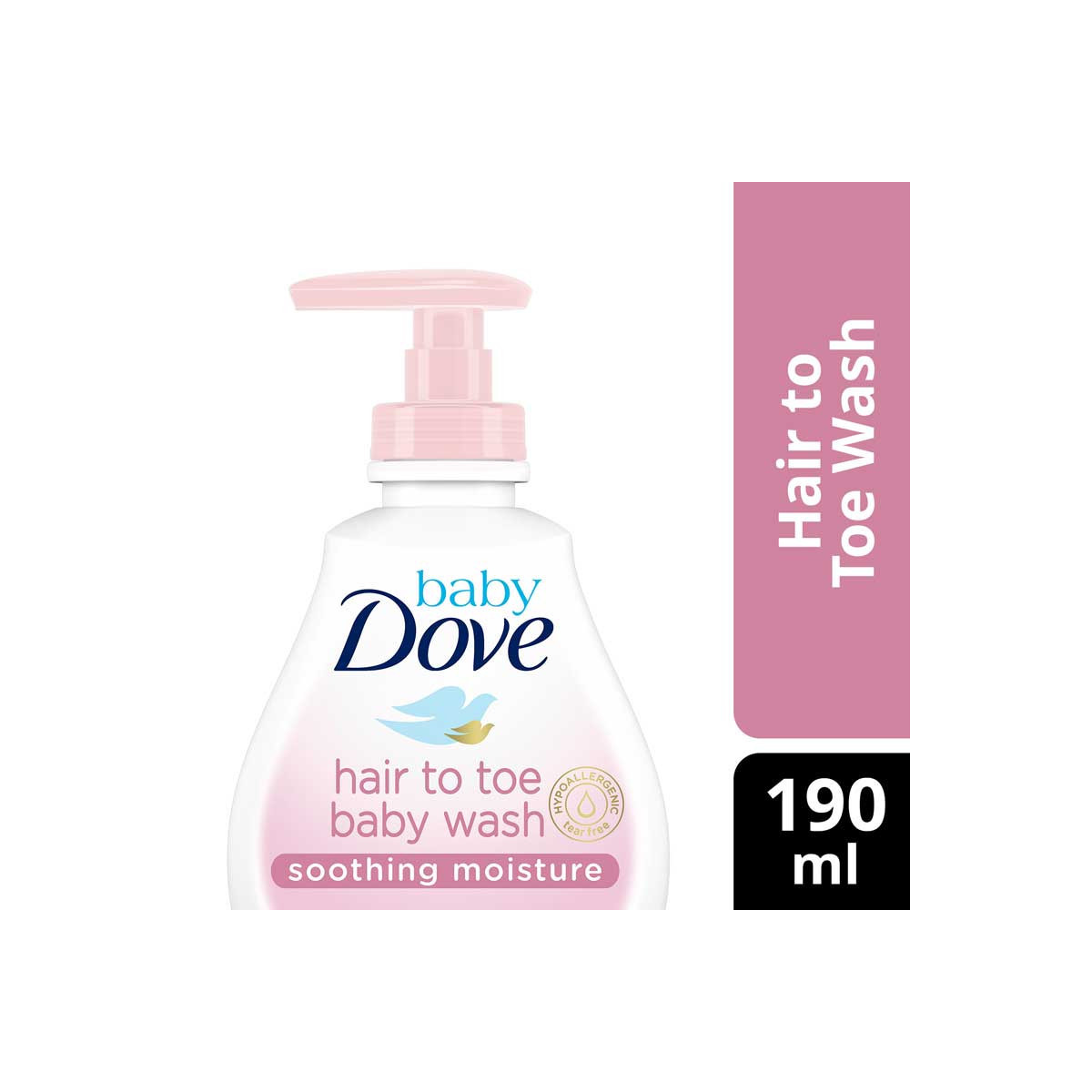 Baby Dove Head to Toe Body Wash Soothing Moisture 190ML