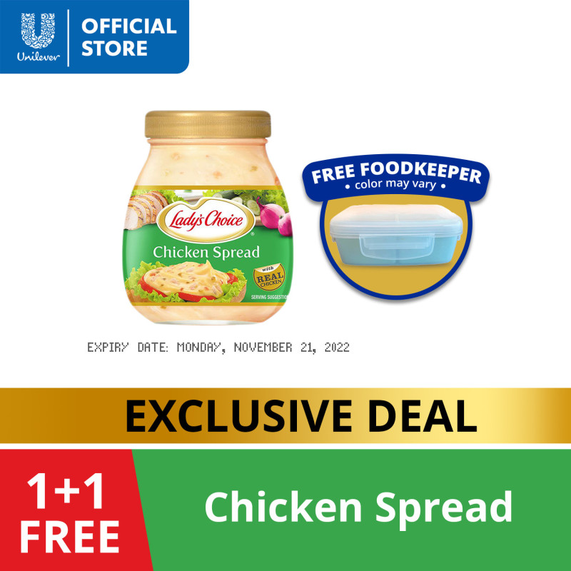 Lady's Choice Chicken Sandwich Spread 220ML with Free Food Keeper