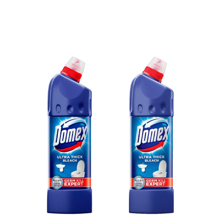 [Buy 1 Get 2nd at 30% Off] Domex Ultra Thick Bleach Toilet Cleaner Classic 900ML Bottle Special Offer x2