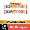 [Buy 1 Get 2nd at 25% Off] Surf Bar Detergent Cherry Blossom 360G Long Bar